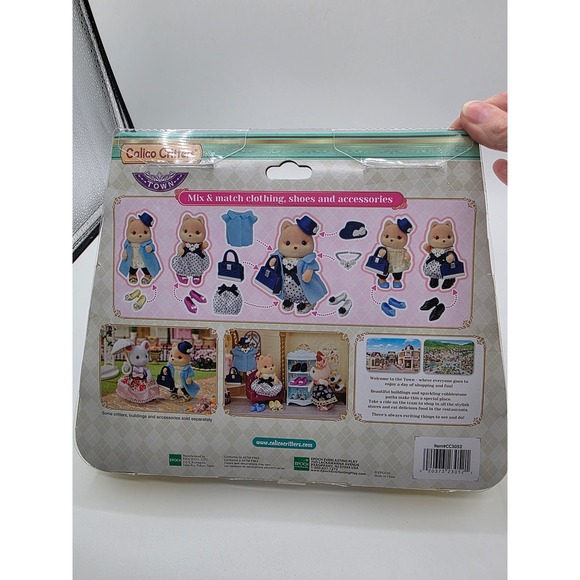 NEW ~ Calico Critters Fashion Play Set Shoe Shop Collection Doll Toy For Kids/TT - Picture 4 of 5